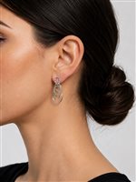 Orecchini Recarlo Donna in Oro Diamante 0.14 Ct AD 235/B - AD 235/B